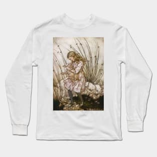 Alice In Wonderland - Arthur Rackham - 4 Long Sleeve T-Shirt